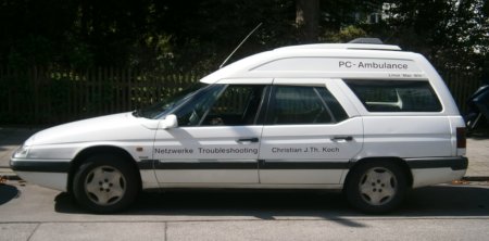 Computer PC Service Christian J.th. Koch PC-Ambulance, Citroën XM Ambulance